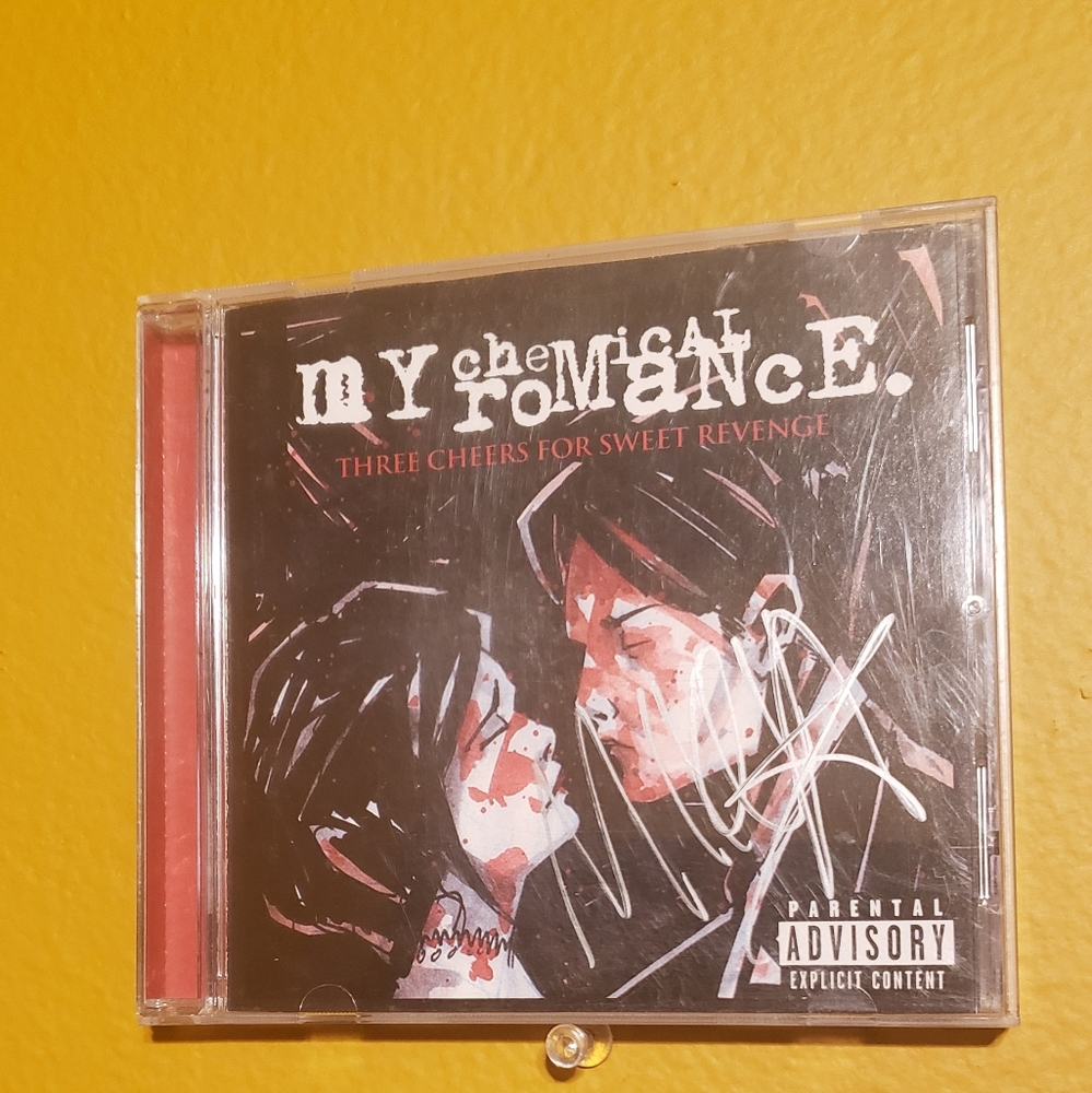 SIGNED BY MIKEY WAY MY CHEMICAL ROMANCE